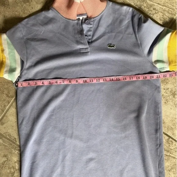 Lacoste Women's Lavender Polo Dress - Picture 6 of 7